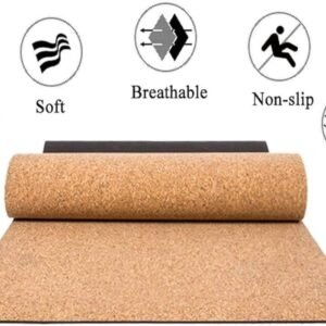 Cork Yoga Mat & Yoga Blocks Set